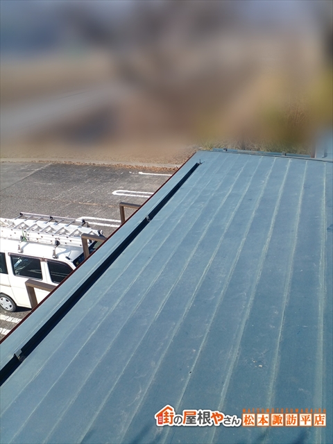 屋根端部の劣化